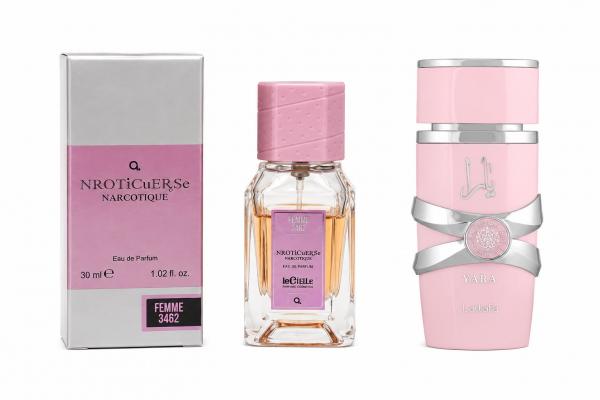 NARKOTIC ROSE & VIP (Yara Lattafa ) 30ml