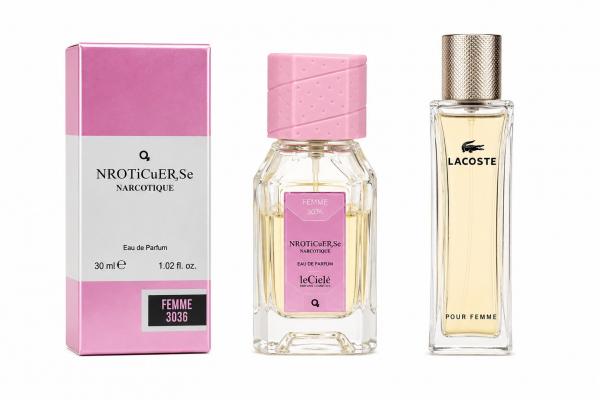 NARKOTIC ROSE & VIP (Lacoste Pour Femme) 30ml
