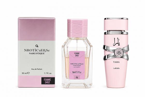 NARKOTIC ROSE & VIP (Yara Lattafa ) 50ml