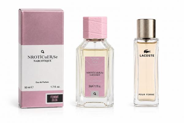 NARKOTIC ROSE & VIP (Lacoste Pour Femme) 50ml