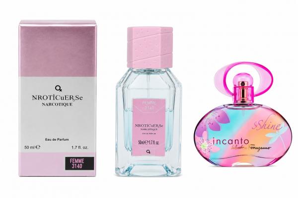 NARKOTIC ROSE & VIP (Salvatore Ferragamo Incanto Shine) 50ml