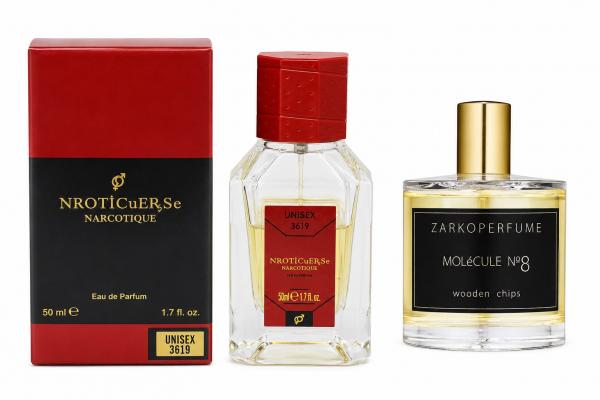 NARKOTIC ROSE & VIP Zarkoperfume — MOLÉCULE No. 8 (wooden chips)  50ml