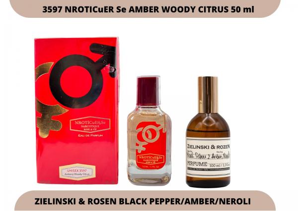 NARKOTIC ROSE & VIP (ZIELINSKI & ROZEN black pepper & amber, neroli) 50ml