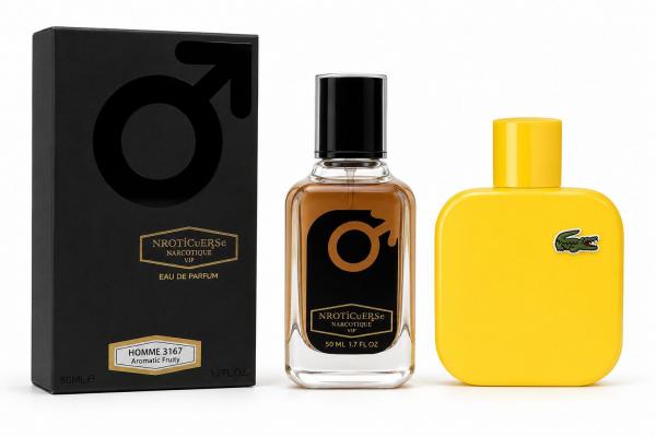 NARKOTIC ROSE & VIP Lacoste — Eau de Lacoste L.12.12 Yellow (Jaune)   50ml
