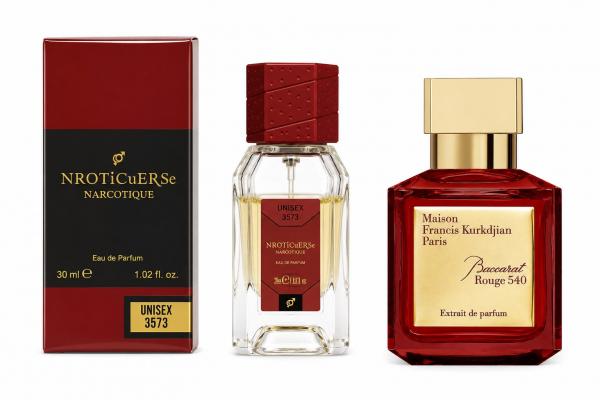 NARKOTIC ROSE & VIP (Maison Francis Kurkdjian Baccarat Rouge 540 Extrait De Parfum) 30ml